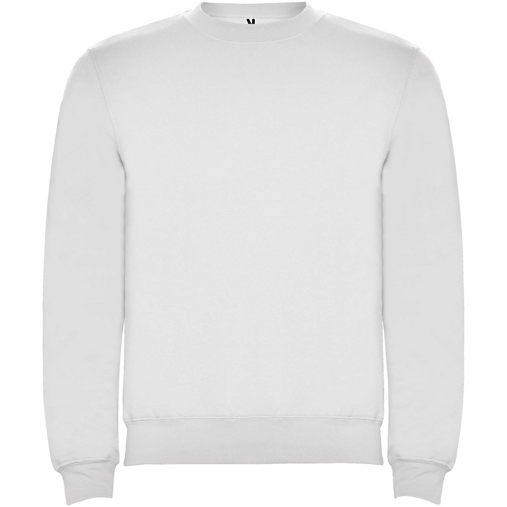 Clasica Sweatshirt mit Rundhalsausschnitt für Kinder - weiss