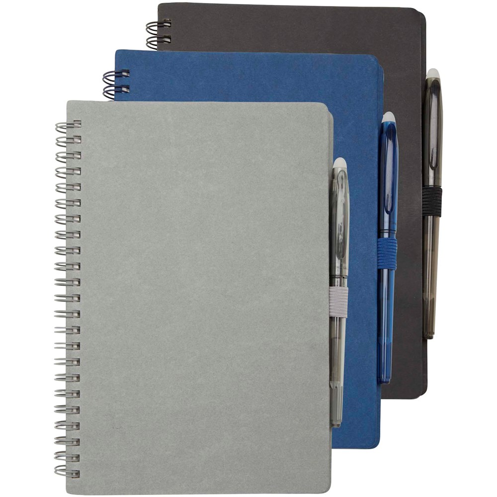 Slate A5 wiederverwendbares Hardcover Notizbuch und Stiftset (schwarze Mine)