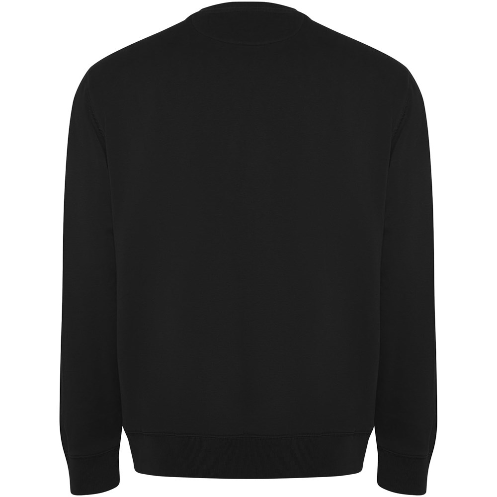 Batian Sweatshirt mit Rundhalsausschnitt aus Bio-Baumwolle Unisex - schwarz