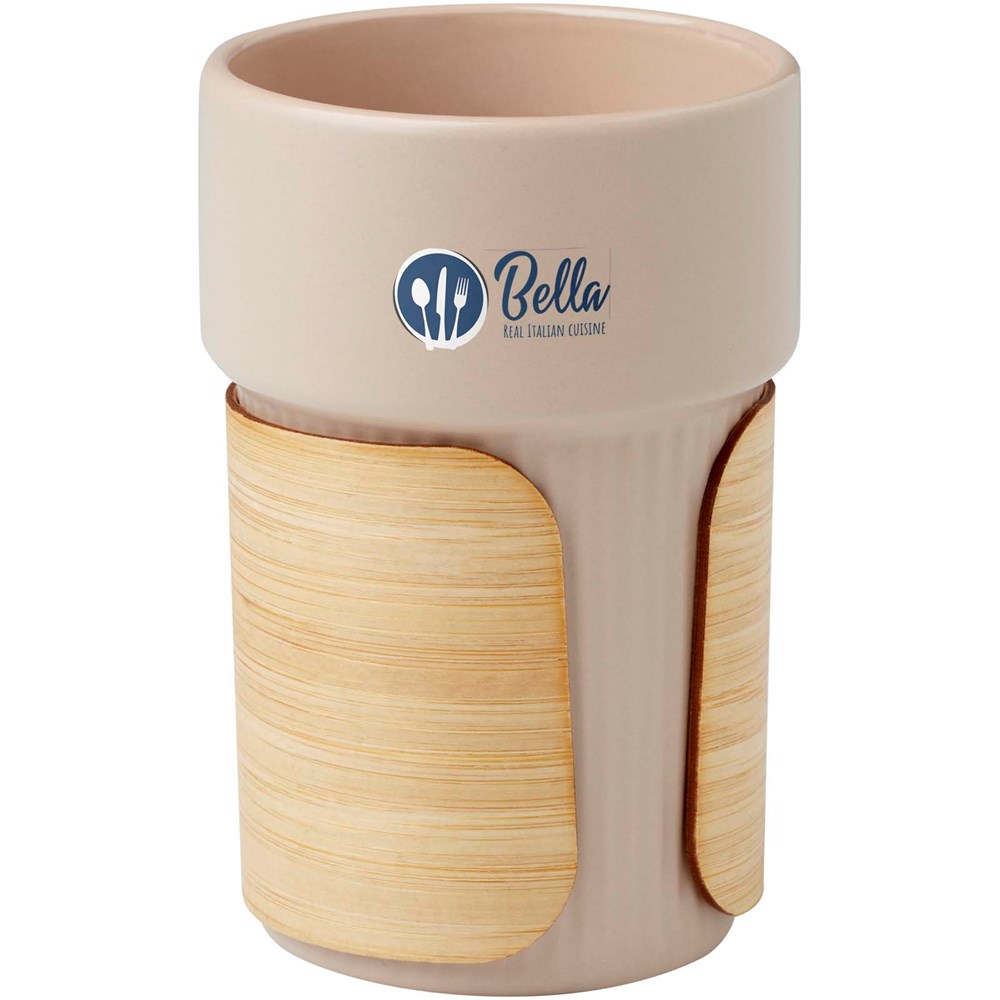 Fika 340 ml Becher mit Bambushülle