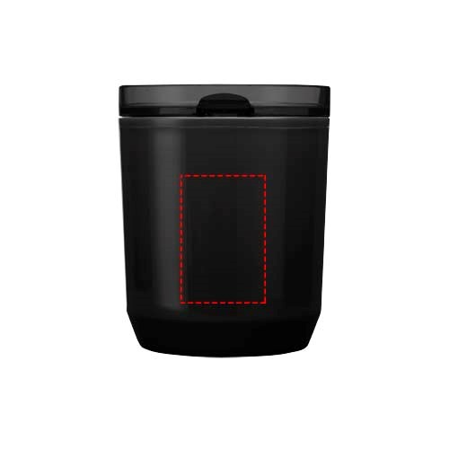 Hudson 180 ml doppelwandiger Becher aus recyceltem Kunststoff 