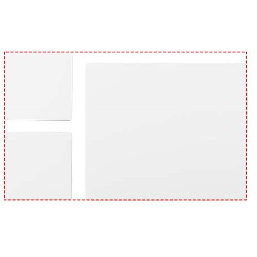 Q-Mat® Mousepad- und Untersetzer-Set 3