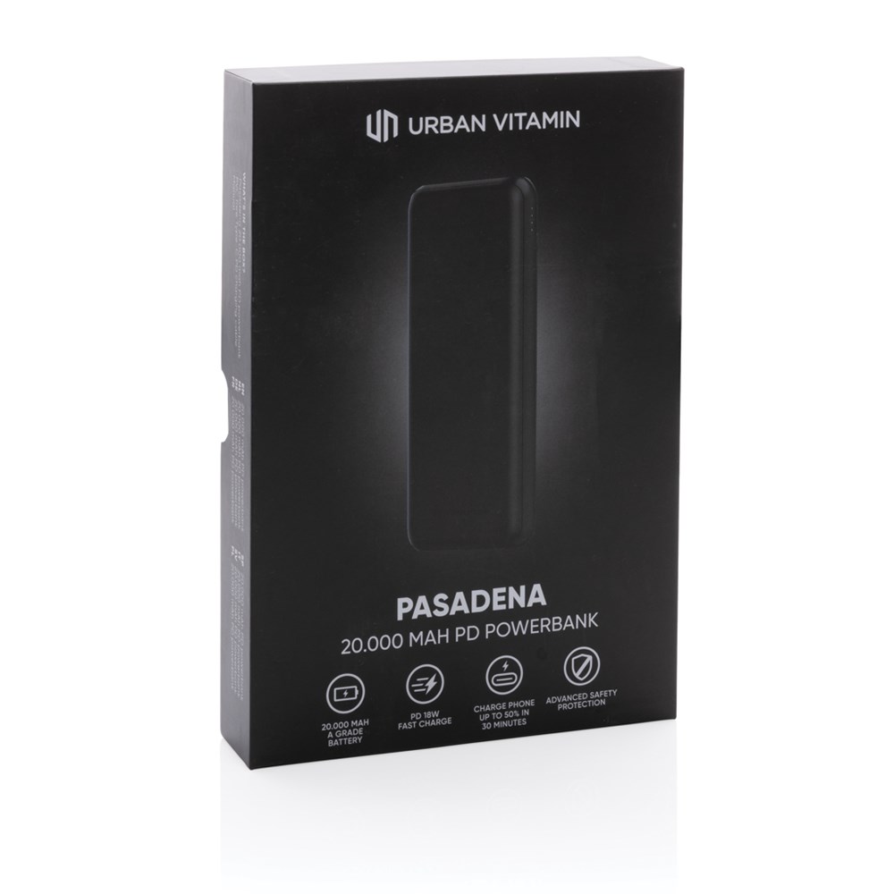 Urban Vitamin Pasadena 20.000mAh 18W PD Powerbank