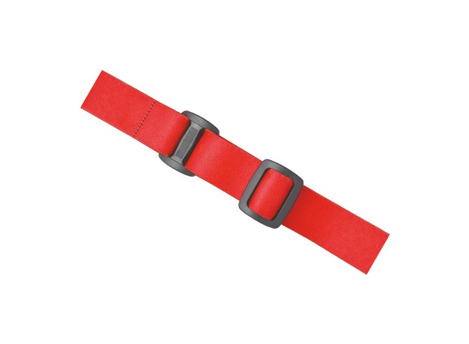 Elastisches Band 2,5cm für Stirnlampe 3W 'Sirius', rot