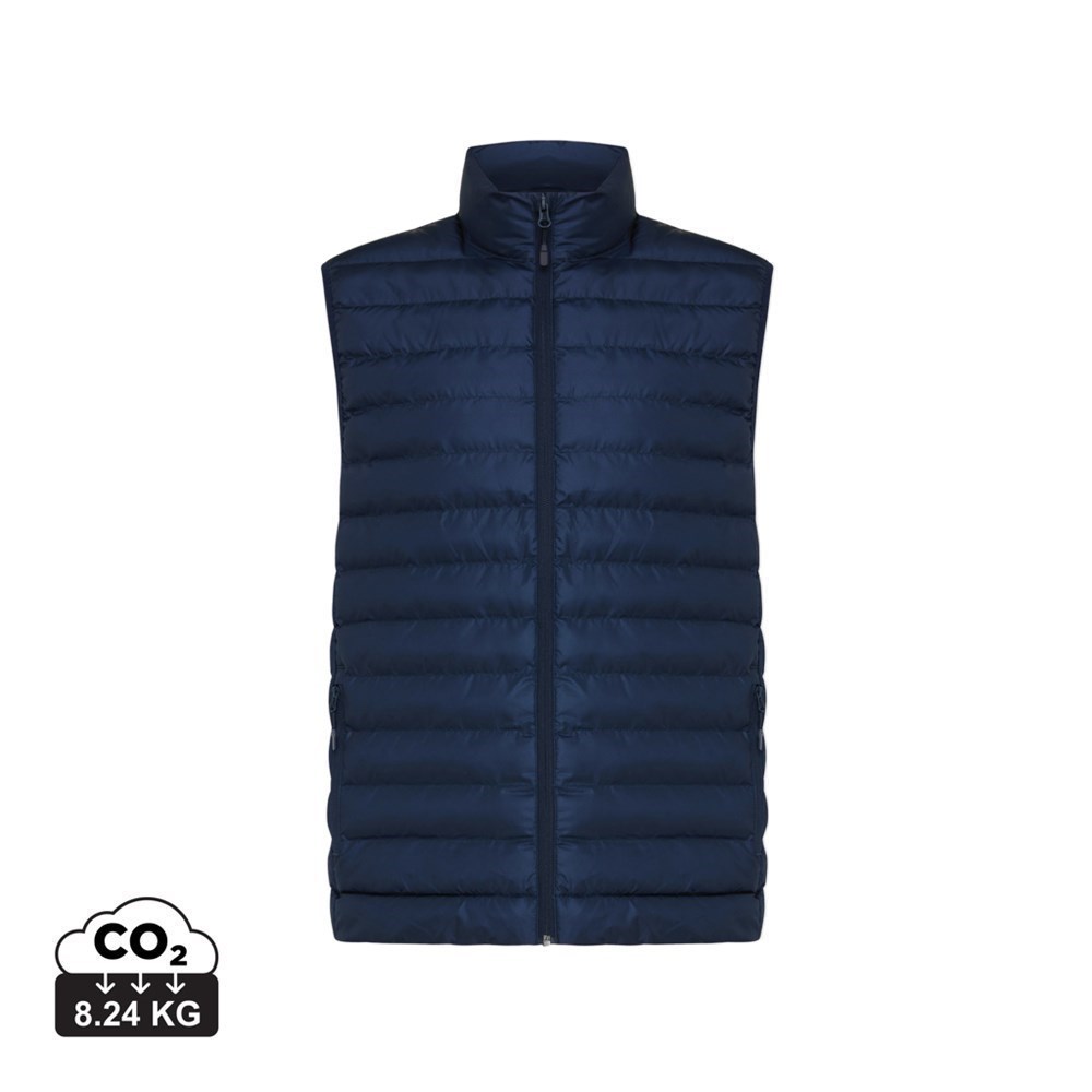 Iqoniq Meru Herren Bodywarmer aus recyceltem Polyester