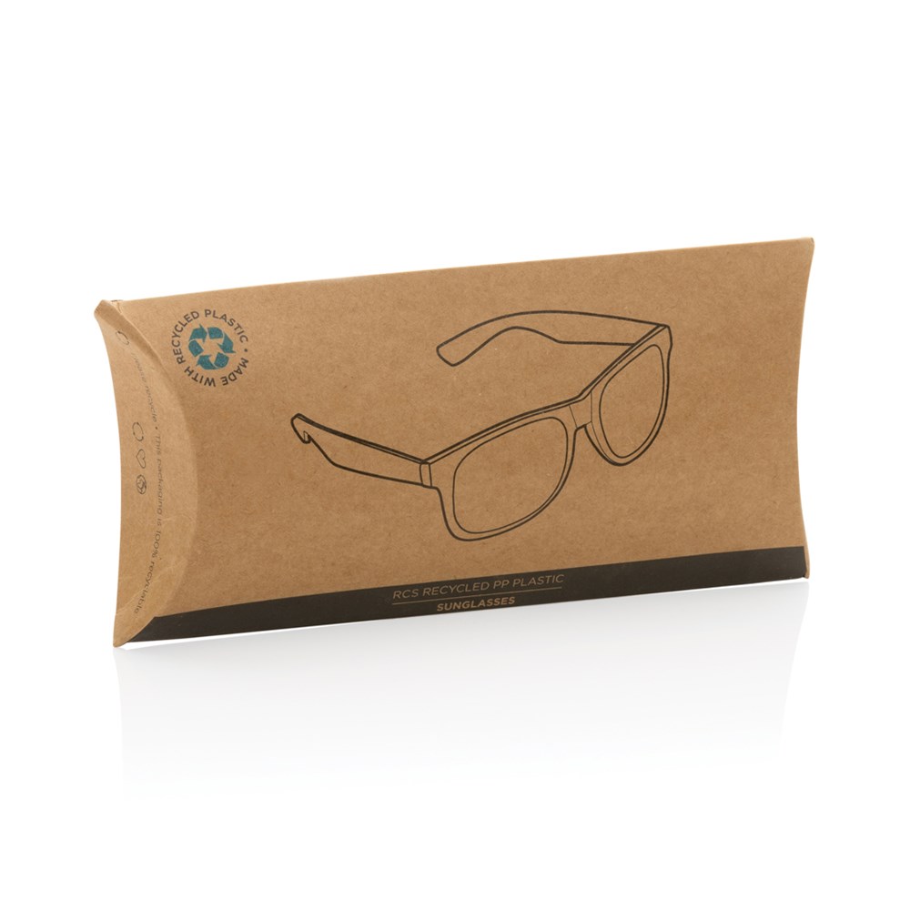 Sonnenbrille aus RCS recyceltem PP-Kunststoff