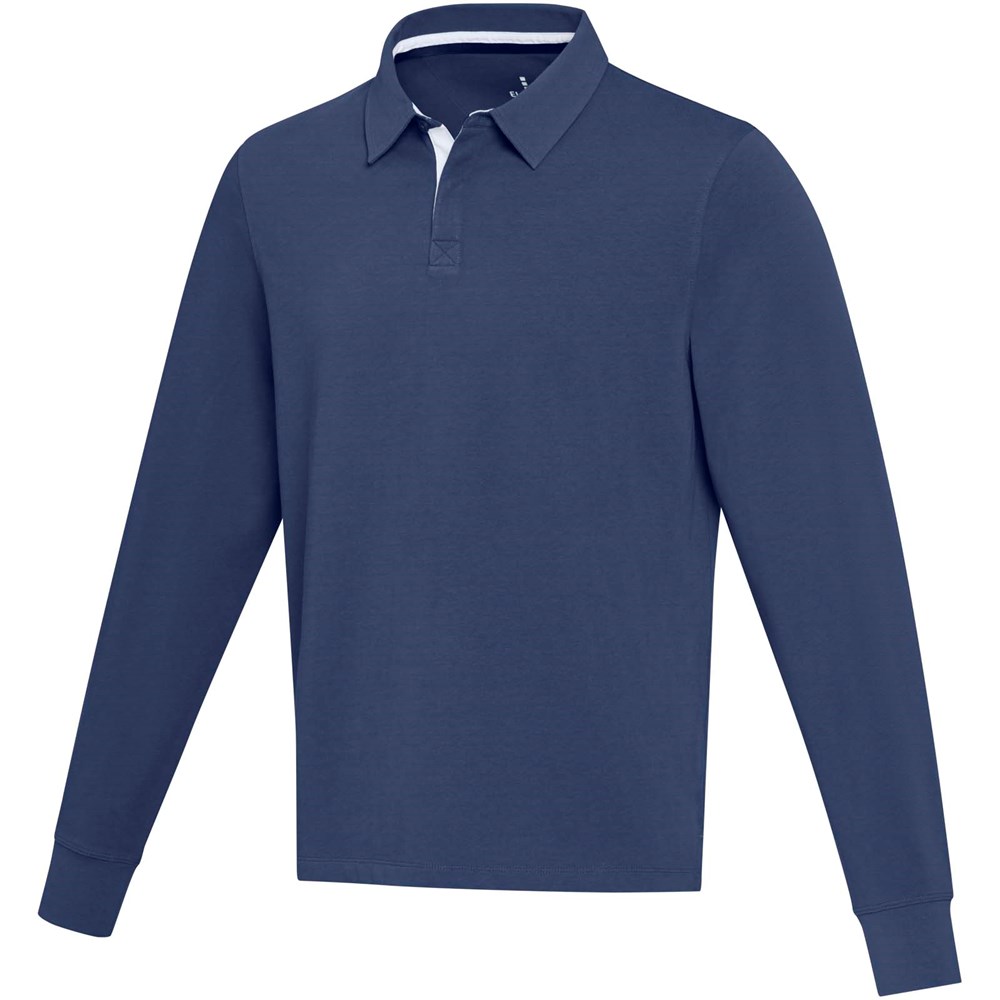 Clyde Rugby Polo Sweatshirt Unisex - navy