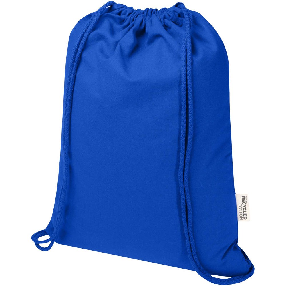 Oregon Blend 140 g/m² GRS-recycelter Turnbeutel 5 L - royalblau