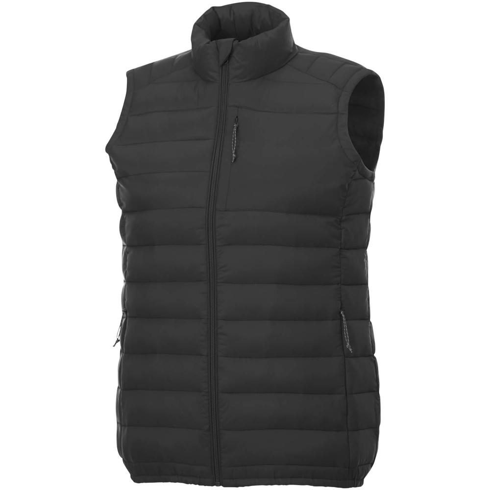 Pallas recycelter wattierter Bodywarmer für Herren - Schwarz