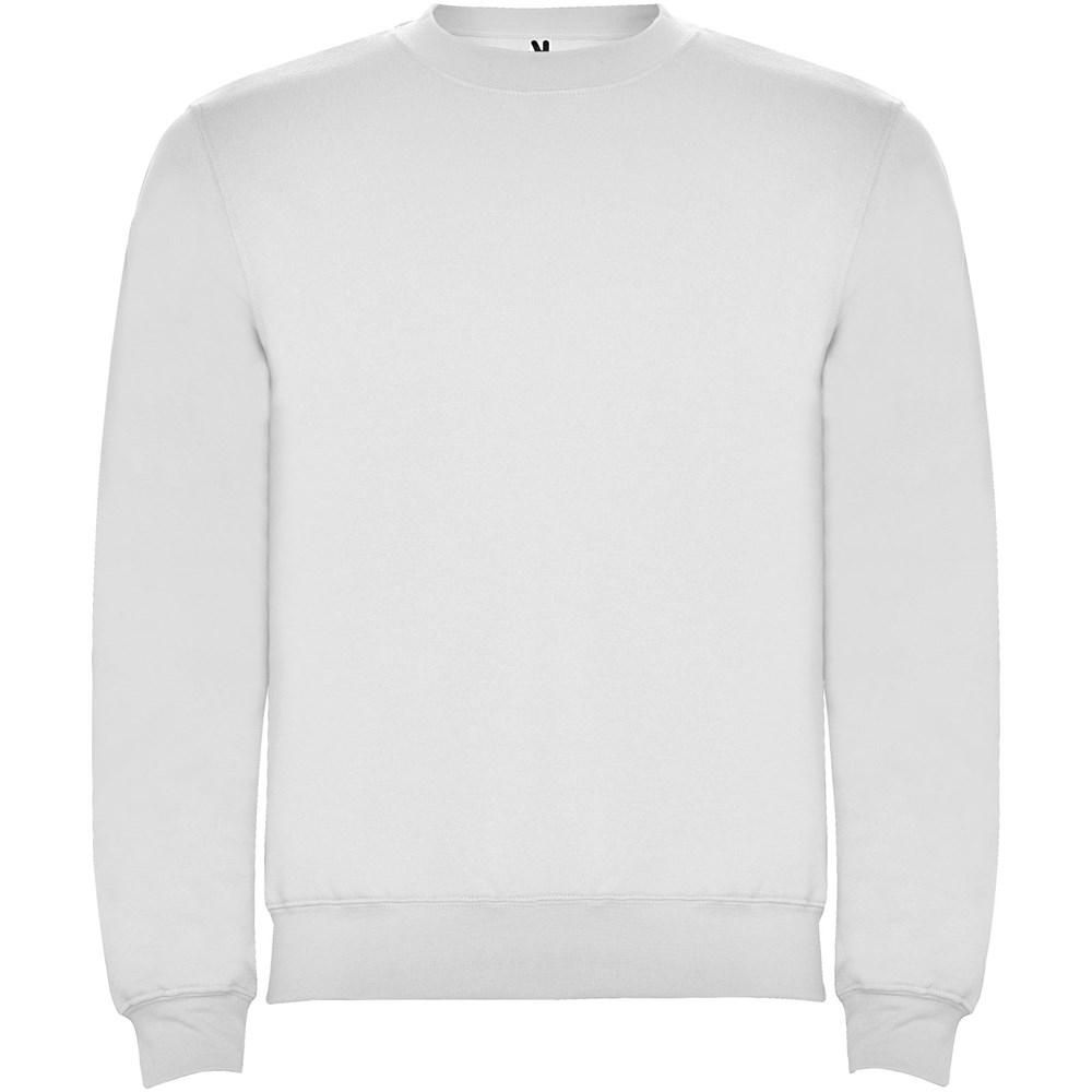 Clasica Sweatshirt mit Rundhalsausschnitt Unisex - weiss