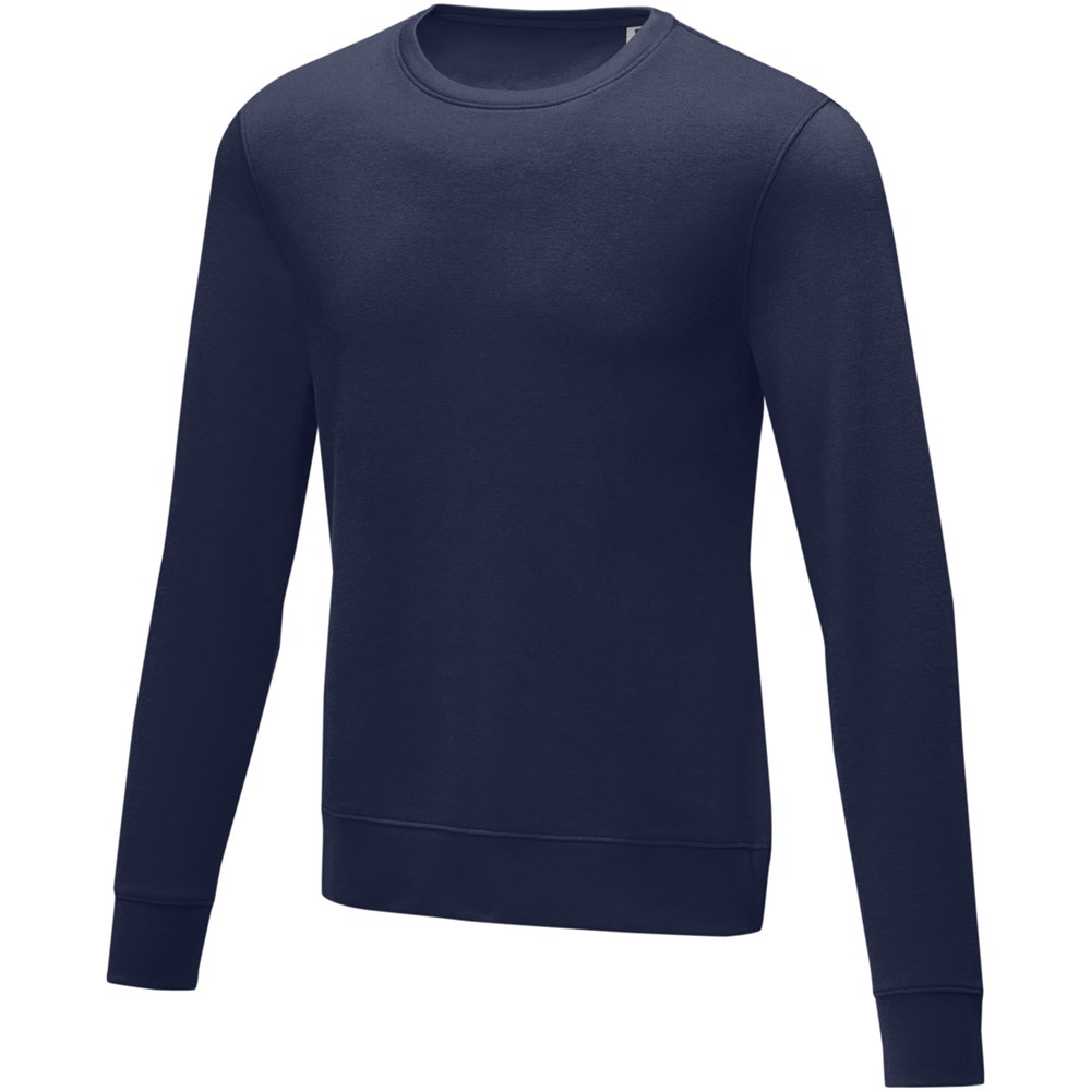 Zenon Herrenpullover mit Rundhalsausschnitt - navy