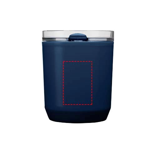 Hudson 180 ml doppelwandiger Becher aus recyceltem Kunststoff 