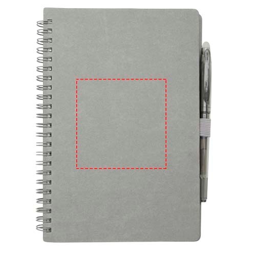 Slate A5 wiederverwendbares Hardcover Notizbuch und Stiftset (schwarze Mine)