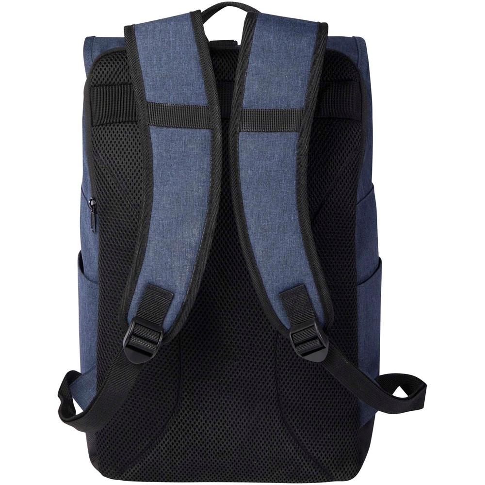 Hoss 15,6" GRS recycelter Rolltop Laptop-Rucksack 12L