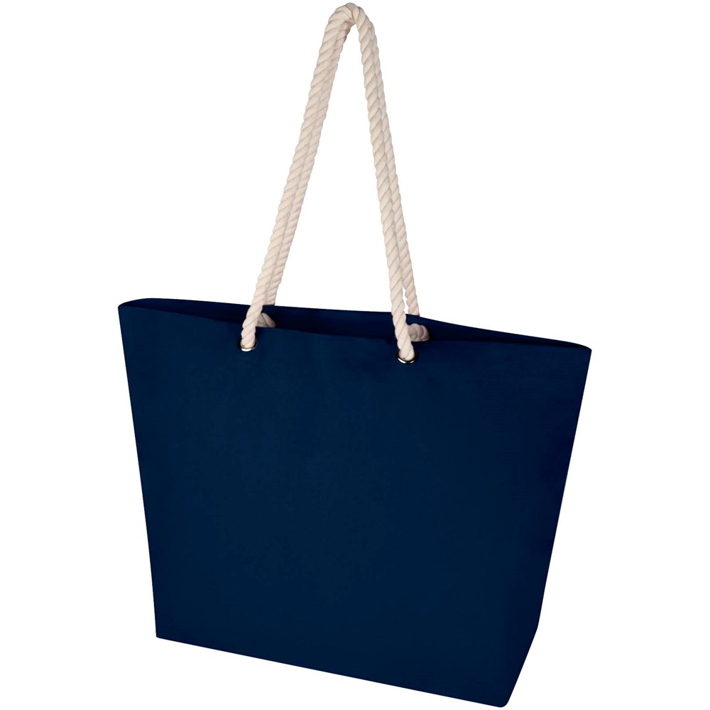 Florida 270 g/m² Strandtragetasche aus recyceltem GRS-Material - navy