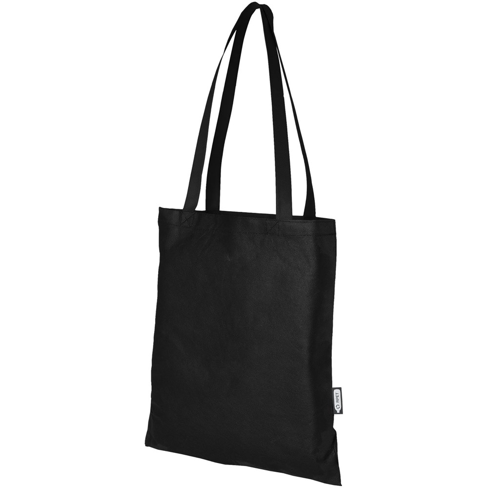 Zeus Non Woven große Tragetasche 6L aus GRS Recyclingmaterial 6 L - schwarz