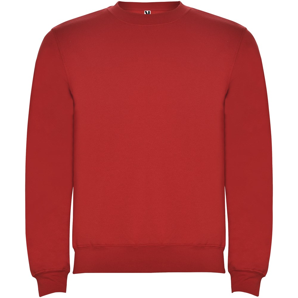 Clasica Sweatshirt mit Rundhalsausschnitt Unisex - rot