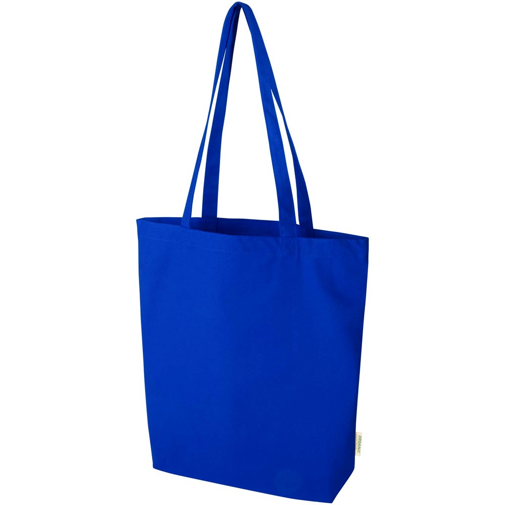 Orissa 270 g/m² Tragetasche aus Bio-Baumwolle 10L - royalblau
