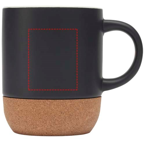 Billie 300 ml Sublimation Keramiktasse mit Korkdetails 