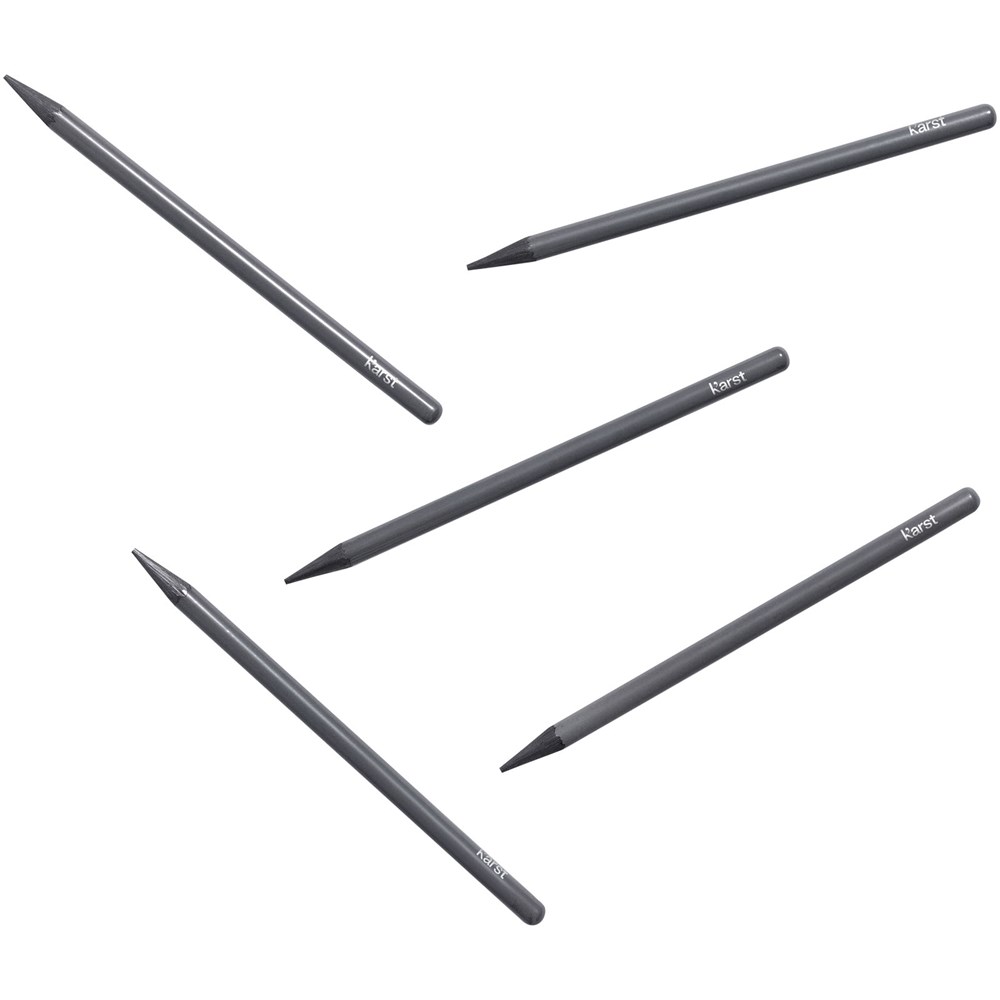 Karst® 5er-Pack 2B holzlose Graphitstifte