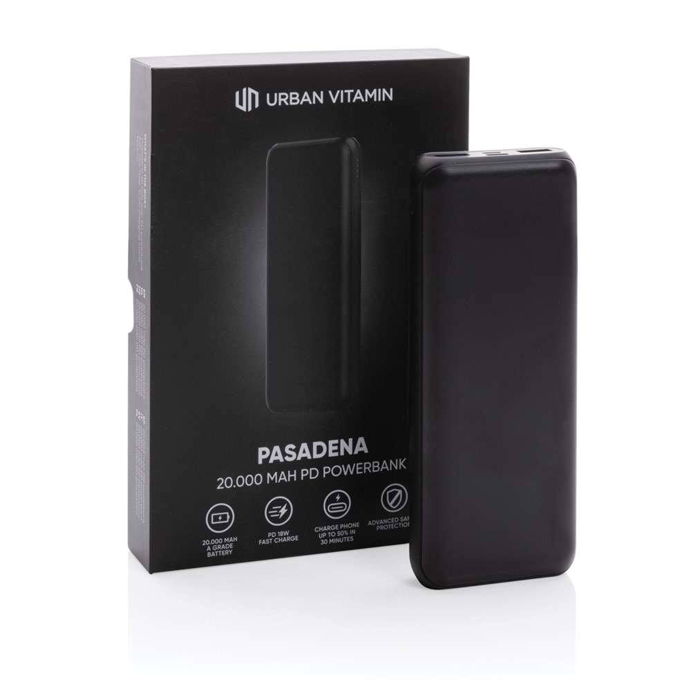 Urban Vitamin Pasadena 20.000mAh 18W PD Powerbank