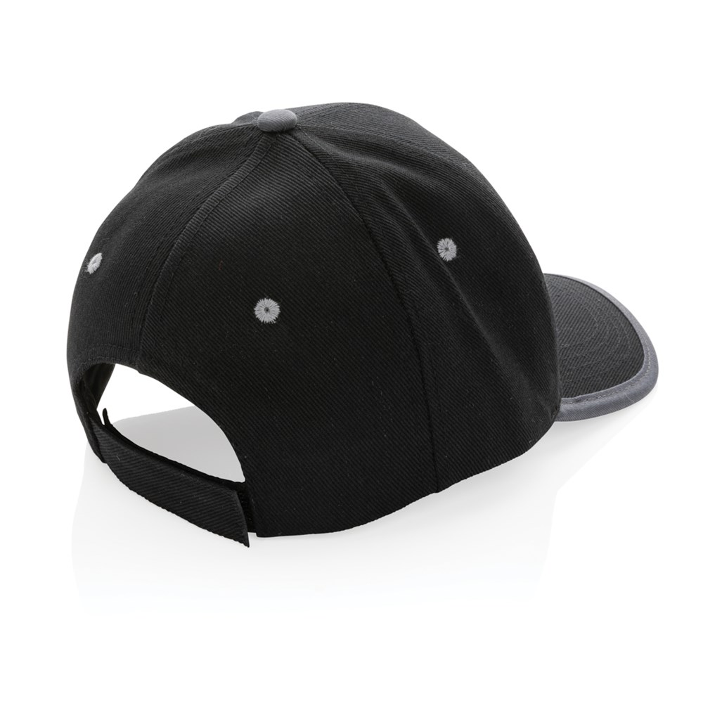 Impact AWARE™ 280gr Brushed rCotton 6 Panel Kontrast-Cap