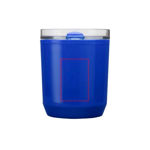 Hudson 180 ml doppelwandiger Becher aus recyceltem Kunststoff 