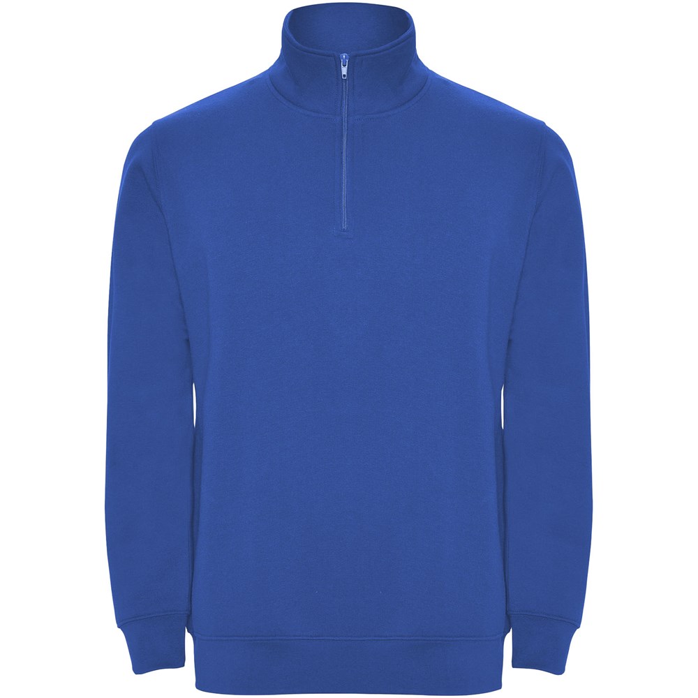 Aneto Pullover mit Viertelreißverschluss - royalblau
