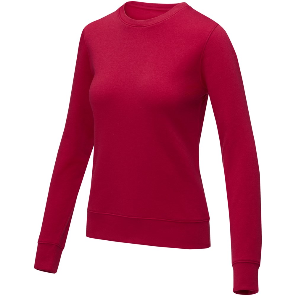 Zenon Damenpullover mit Rundhalsausschnitt - rot