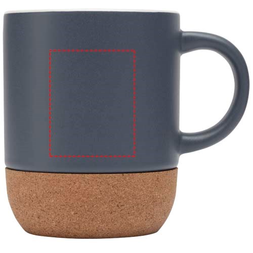 Billie 300 ml Sublimation Keramiktasse mit Korkdetails 