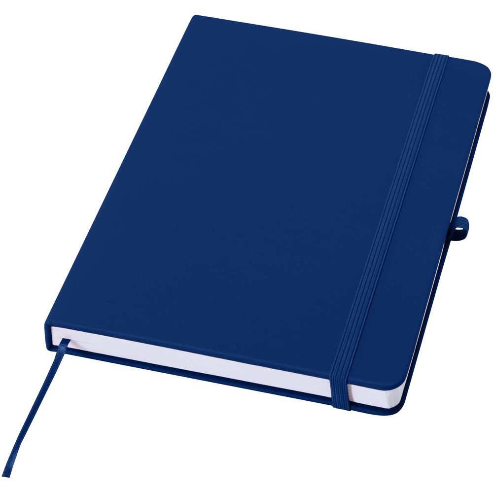 Spectrum A5 Notizbuch mit Hardcover aus recyceltem Material - navy