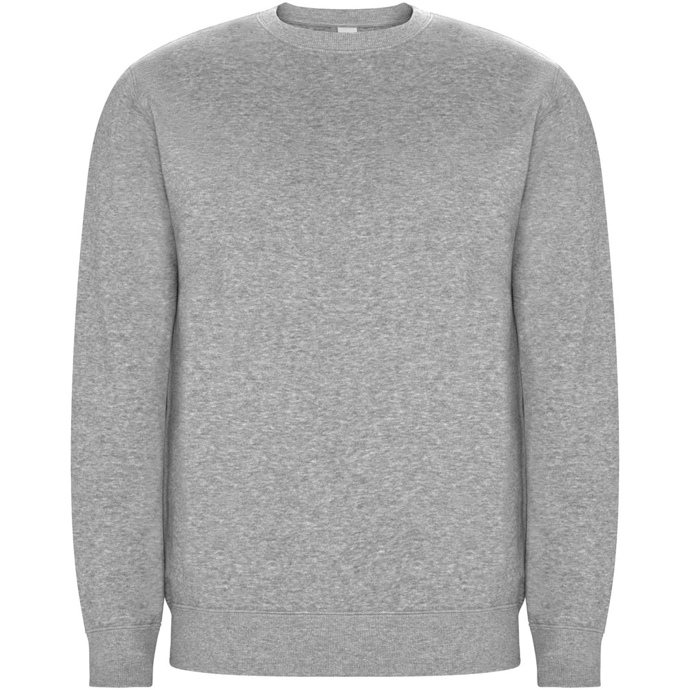 Batian Sweatshirt mit Rundhalsausschnitt aus Bio-Baumwolle Unisex - Marl Grey