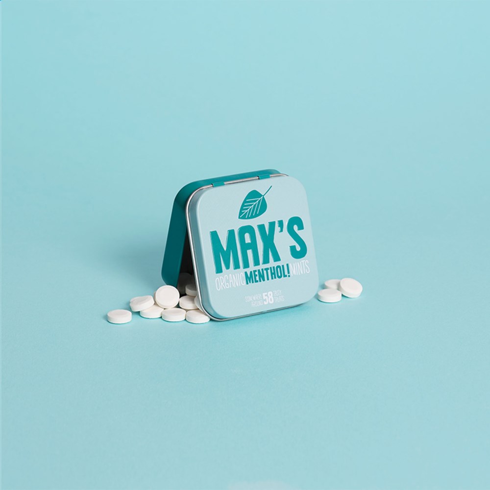 Max's Mints Organic Menthol Mints