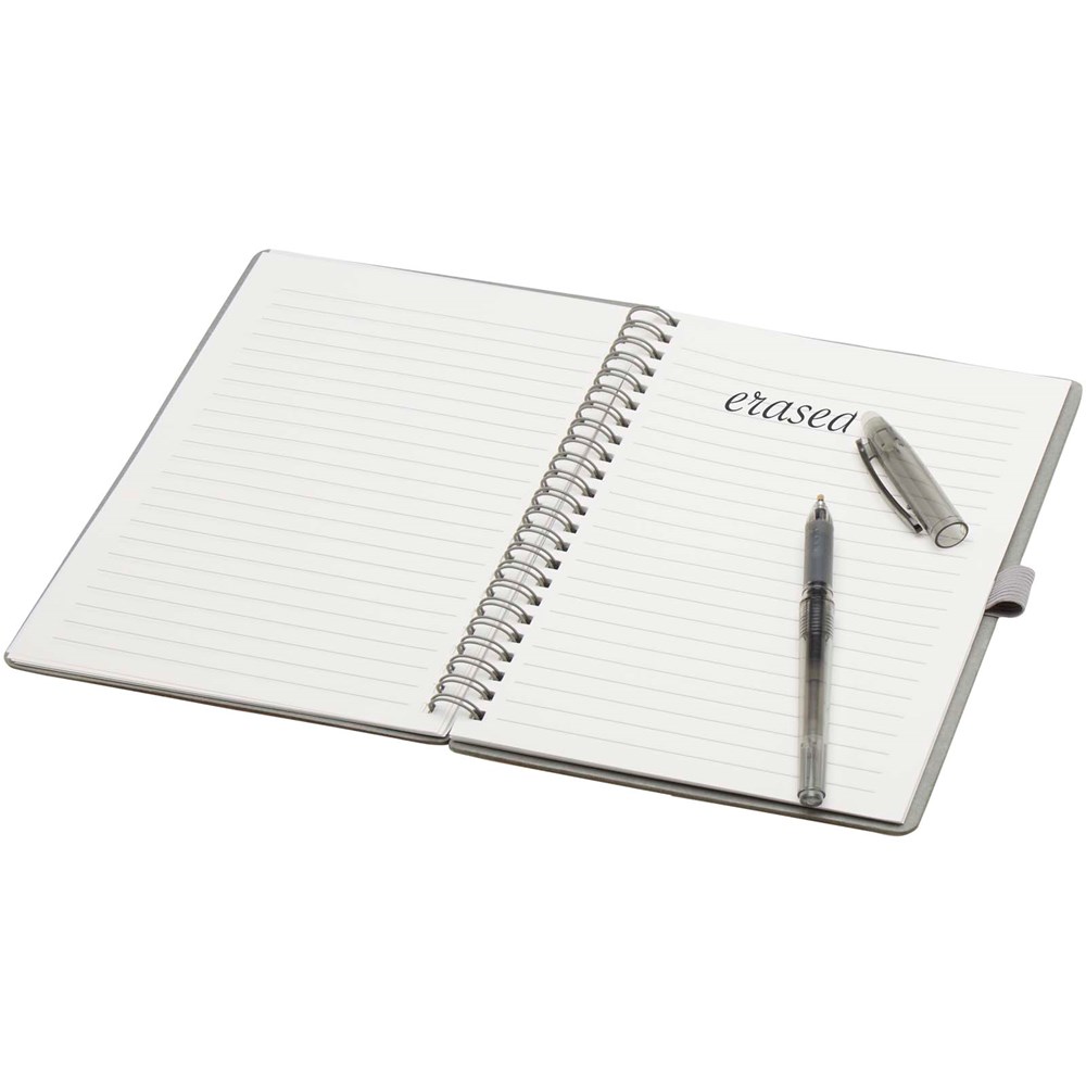 Slate A5 wiederverwendbares Hardcover Notizbuch und Stiftset (schwarze Mine)
