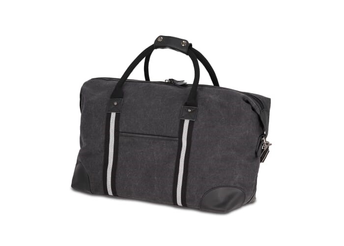 Weekender-Tasche aus recyceltem Baumwoll-Canvas Harper