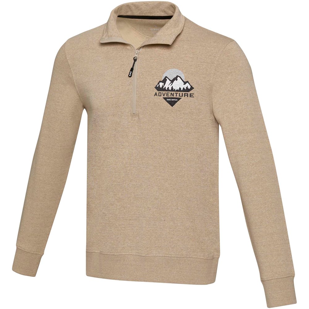 Tin 280 g/m² Aware™ Pullover mit Half-Zip Reißverschluss aus recyceltem Material Unisex