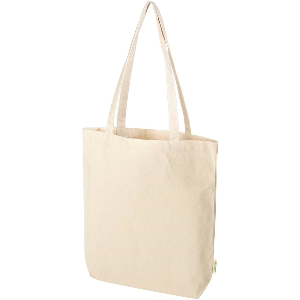 Orissa 270 g/m² Tragetasche aus Bio-Baumwolle 10L - natur