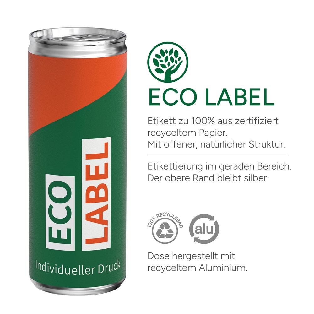 Energy Drink Wassermelone, Eco Label