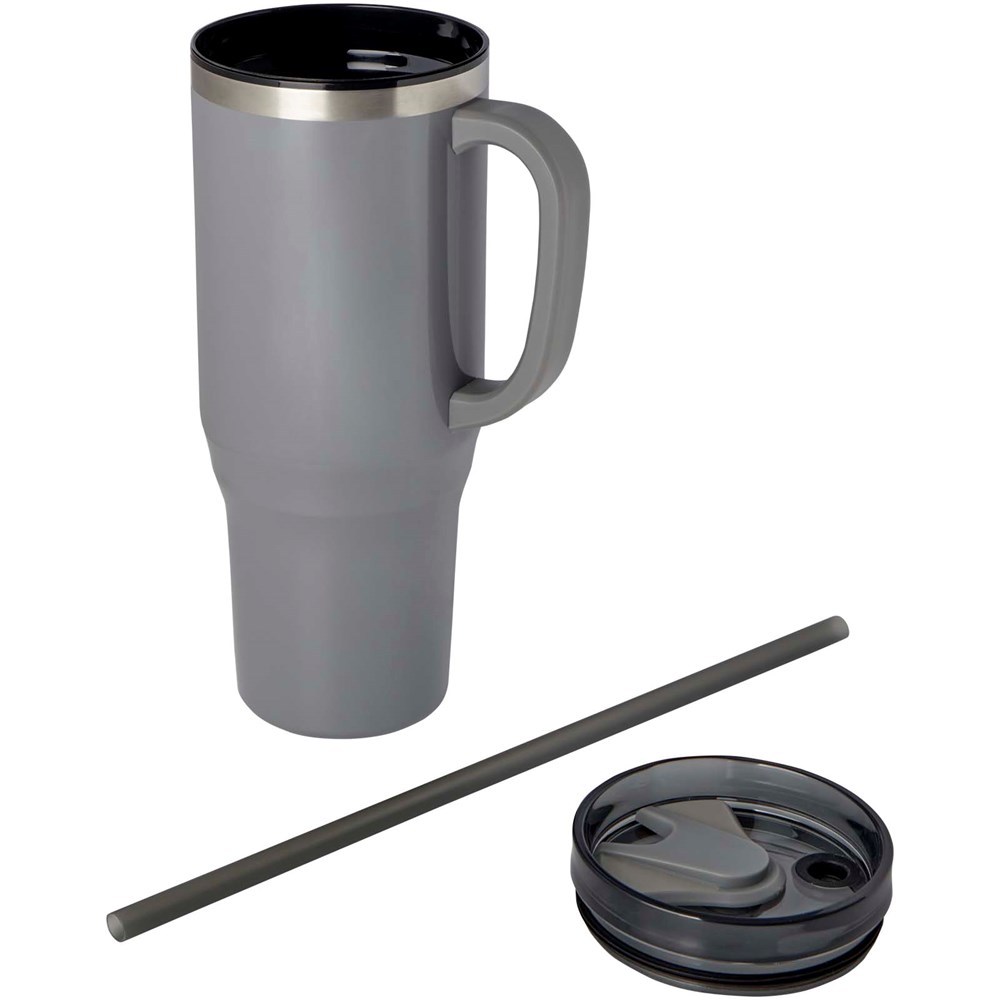 Melbourne 1200 ml RCS-zertifizierter Isolierbecher mit Strohhalm