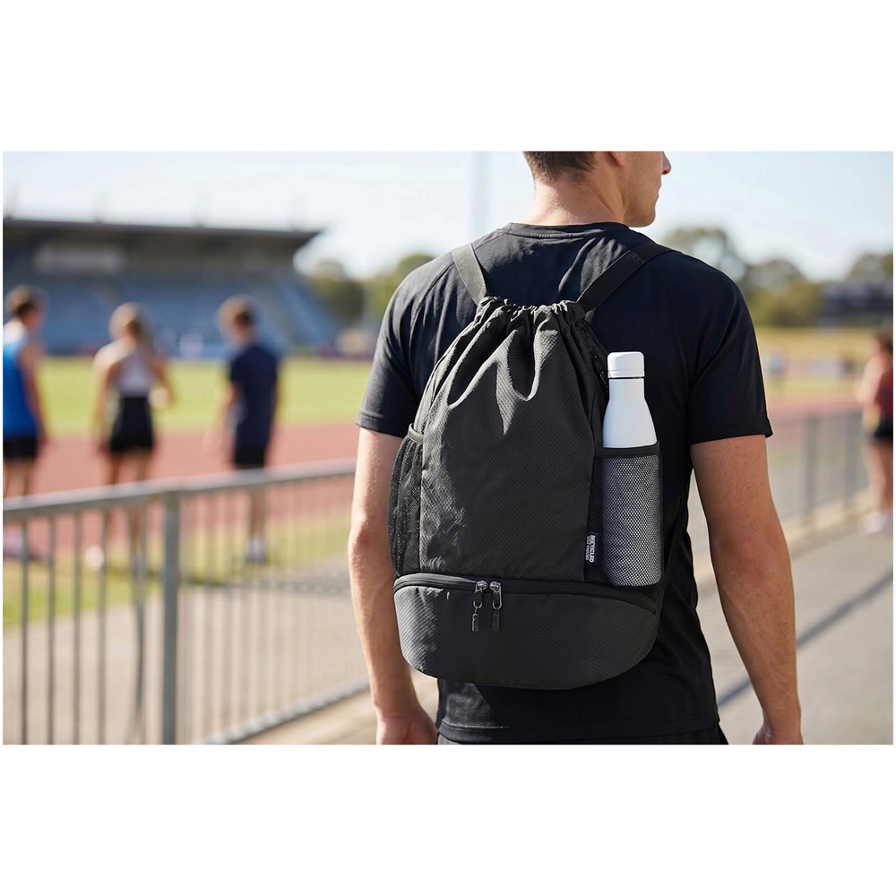 Varyon GRS-recycelter Sportbeutel mit Bodenfach 18 L