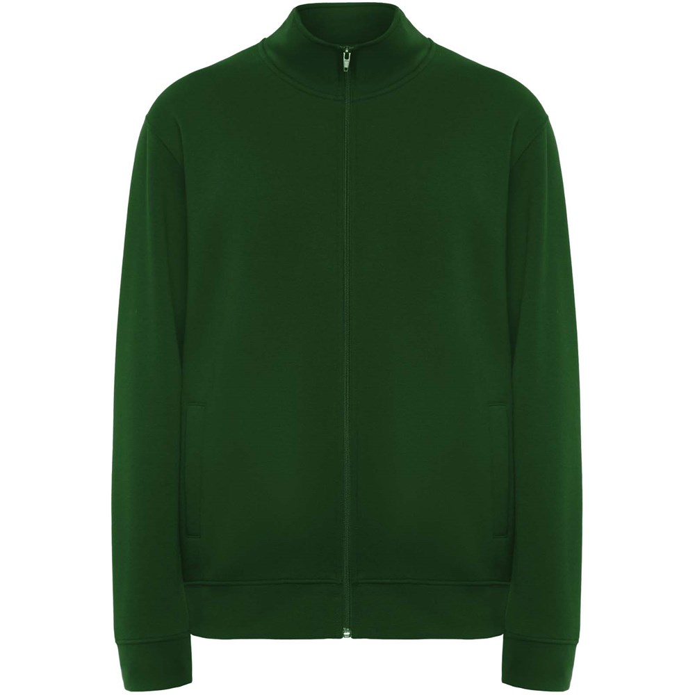 Ulan Sweatjacke Unisex - dunkelgrün