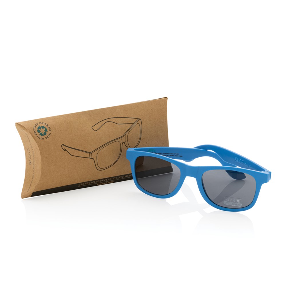 Sonnenbrille aus RCS recyceltem PP-Kunststoff