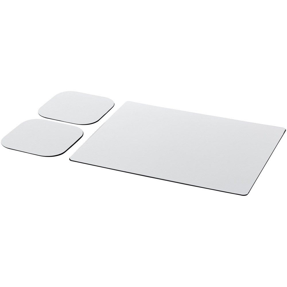 Brite-Mat® Mousepad- und Untersetzer-Set 3