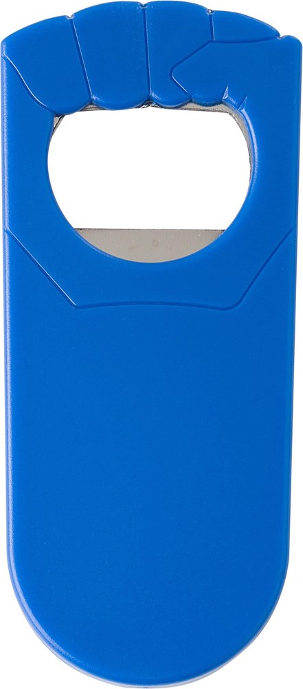 Flaschenöffner aus Kunststoff Tay - Blau