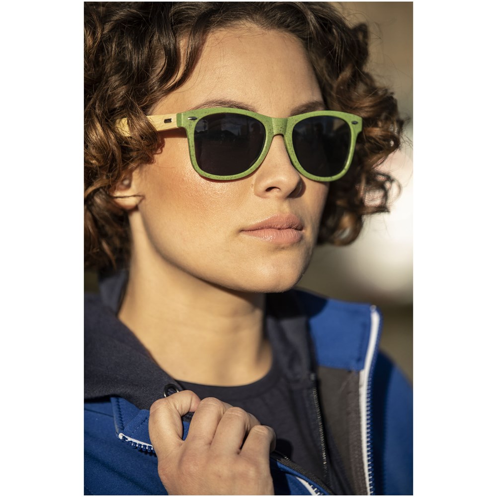 Sun Ray Bambus Sonnenbrille