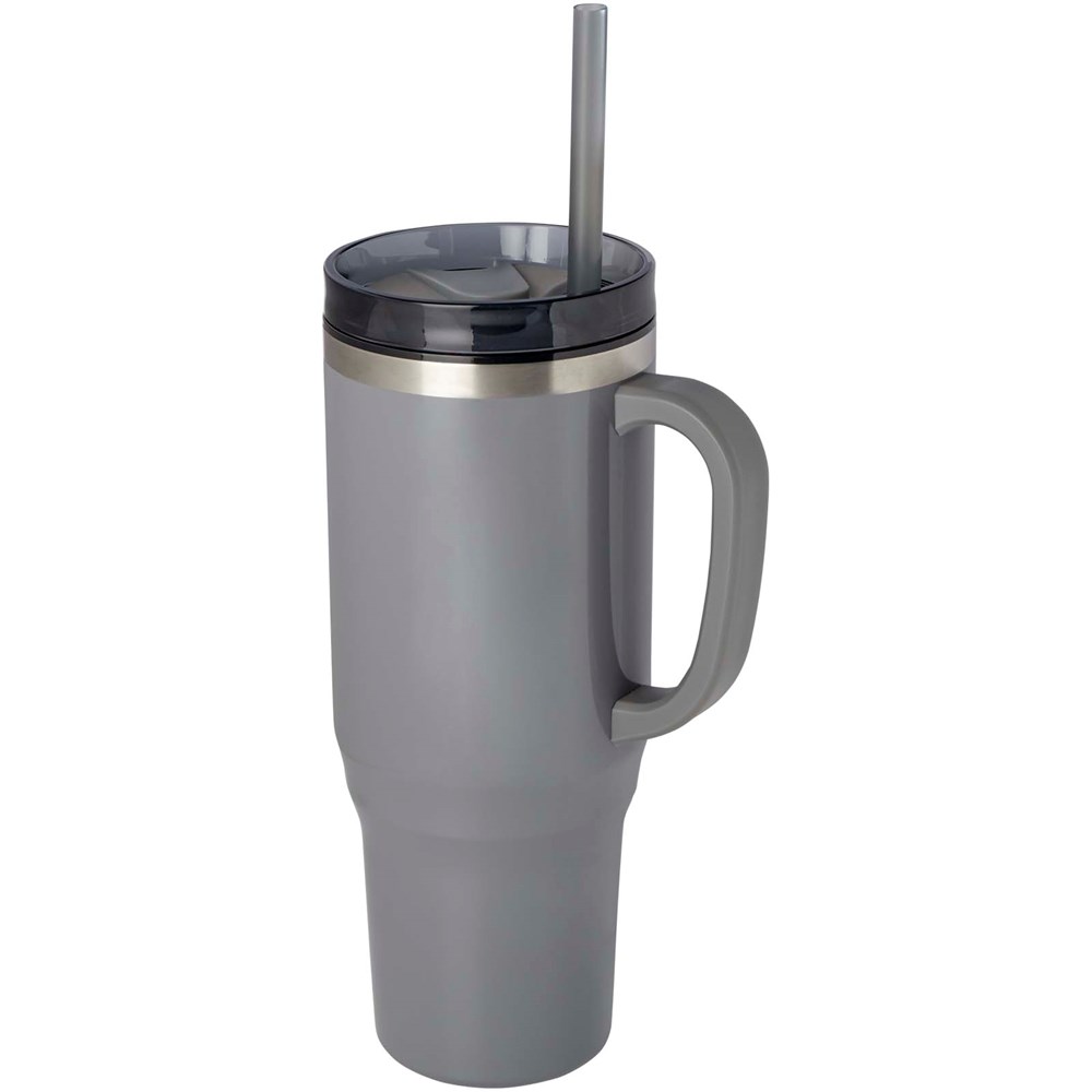 Melbourne 1200 ml RCS-zertifizierter Isolierbecher mit Strohhalm