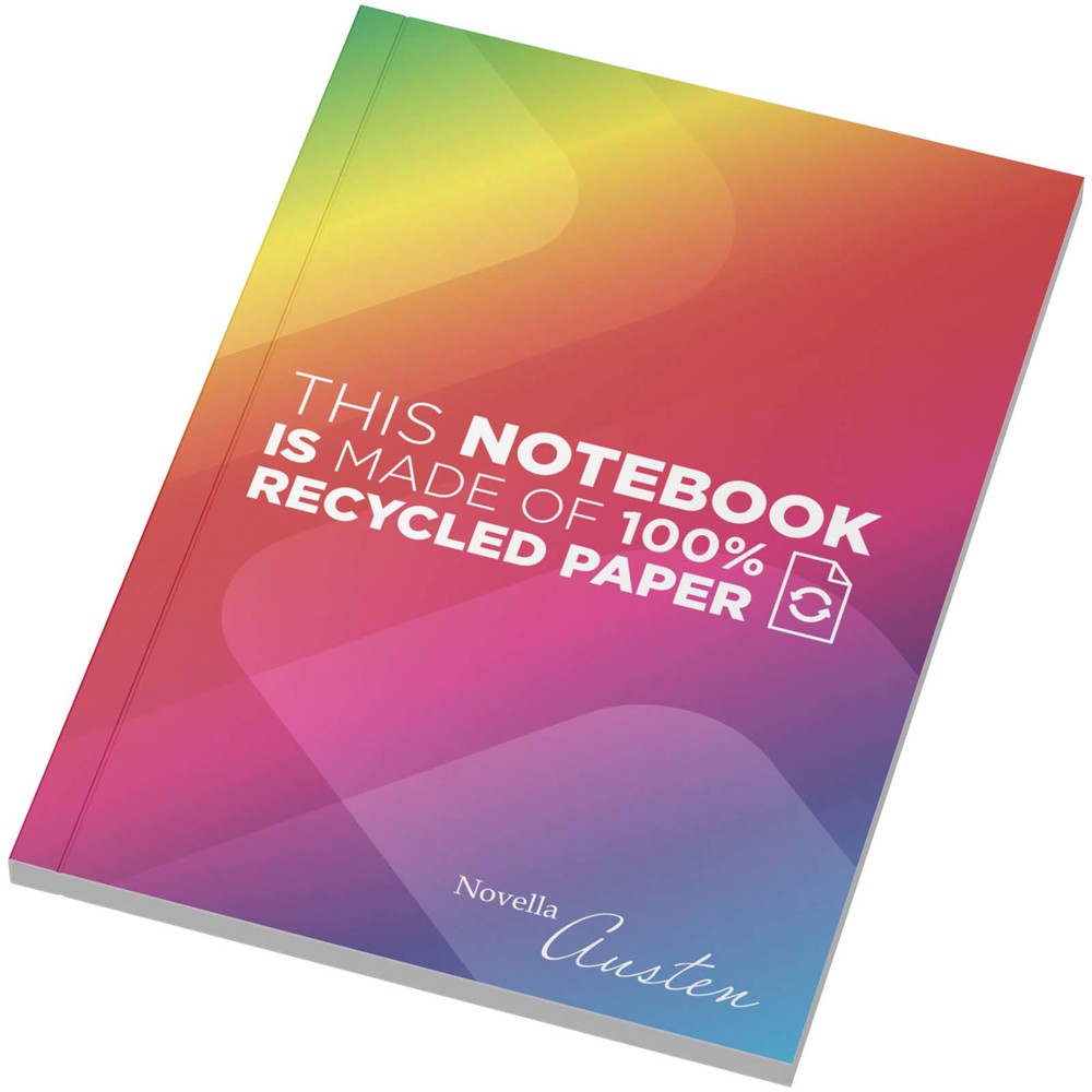 Novella Austen A6 recyceltes Softcover Notizbuch – 50 Blatt