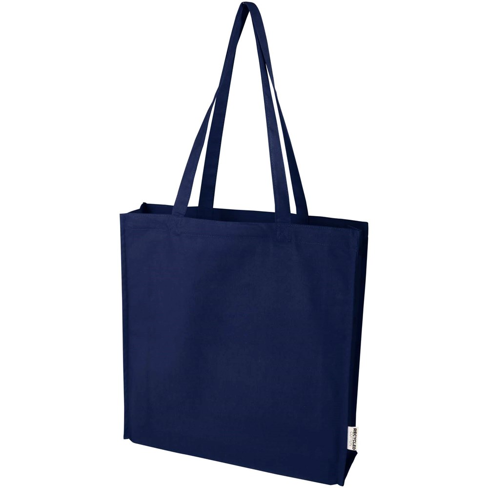 Florida 270 g/m² Tragetasche mit Seitenfalten 14L - navy