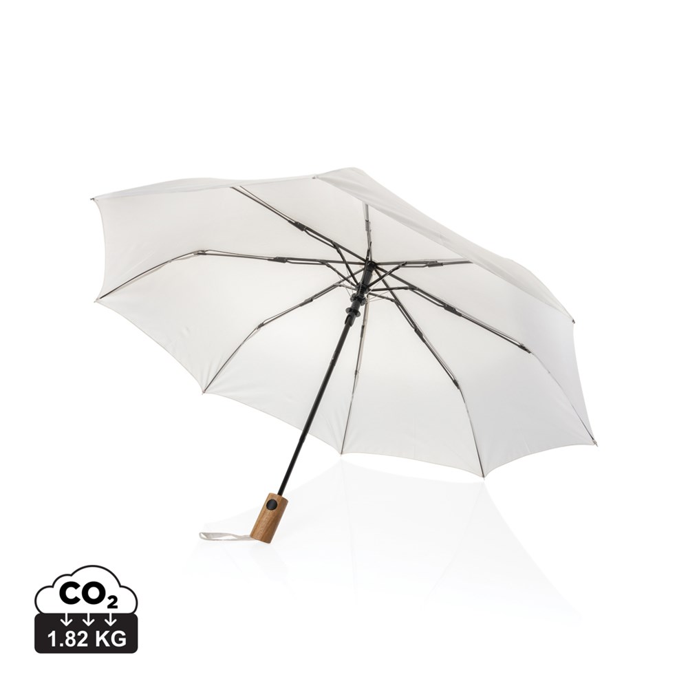 Kaycey 21“ Auto-Open Mini-Regenschirm aus AWARE™ rPET