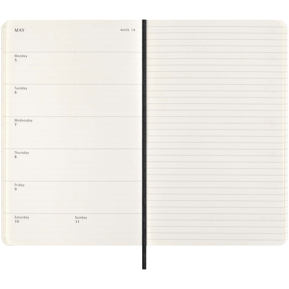 Moleskine 100 % VEGEA®. Boa Softcover 12 Monate Wochenkalender L